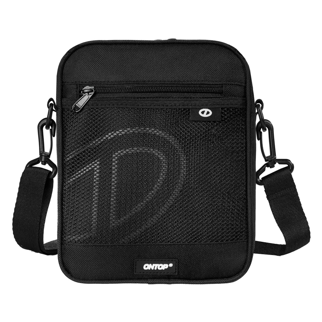 Mesh Pocket Crossbody Bag